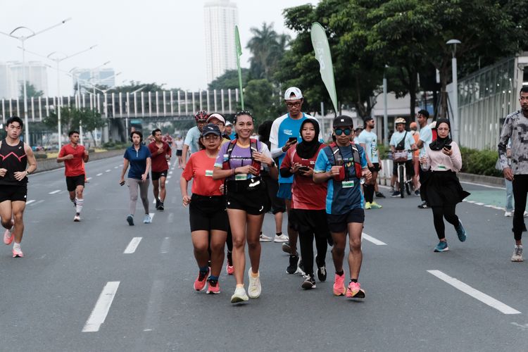 Race photo from Lari Bareng Yuk!