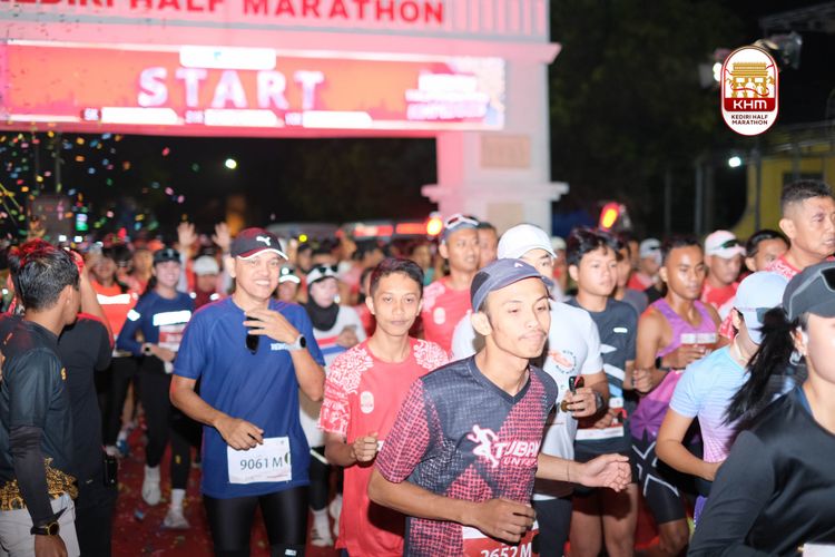 Race photo from Kediri Half Marathon 2025
