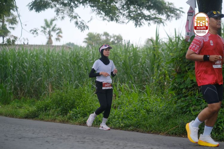 Race photo from Kediri Half Marathon 2025
