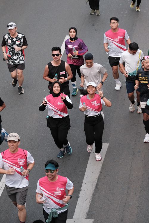 Race photo from Smartfren Run 2024 Vibes