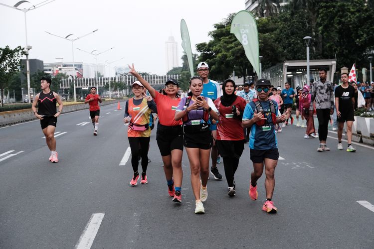 Race photo from Lari Bareng Yuk!