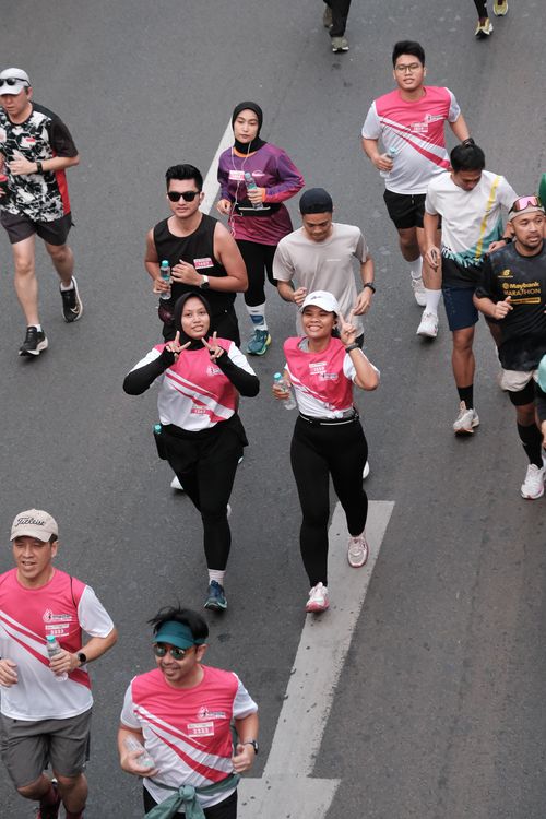 Race photo from Smartfren Run 2024 Vibes
