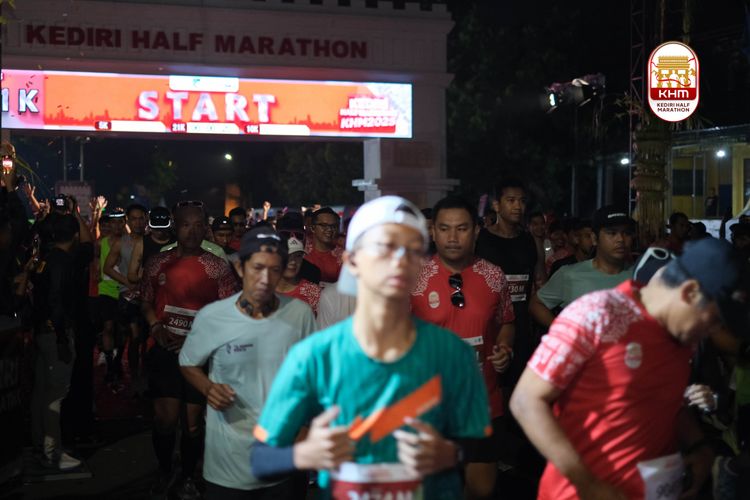Race photo from Kediri Half Marathon 2025