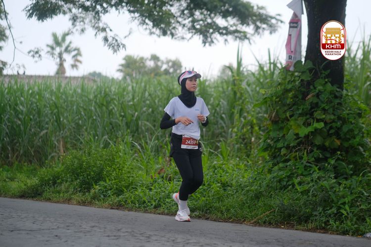 Race photo from Kediri Half Marathon 2025