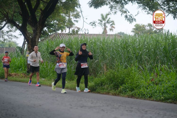 Race photo from Kediri Half Marathon 2025