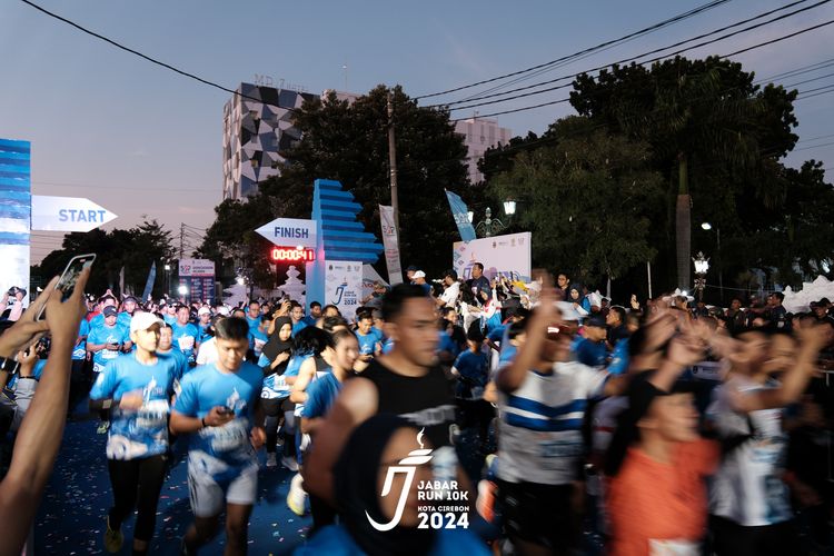 Race photo from Jabar Run 10K 2024