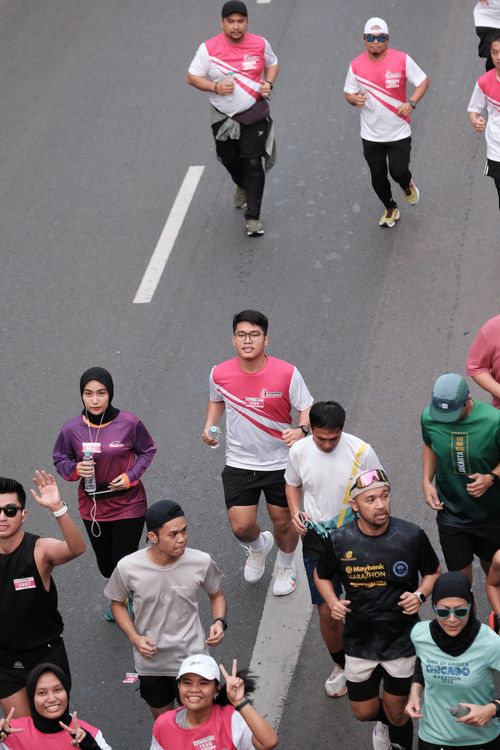 Race photo from Smartfren Run 2024 Vibes