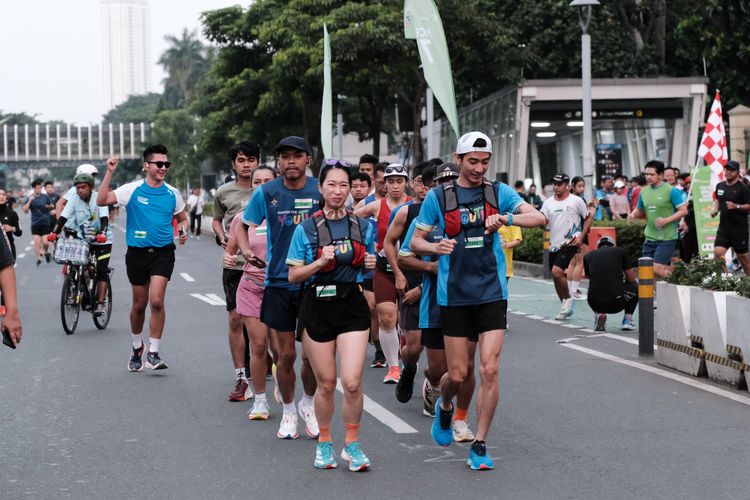 Race photo from Lari Bareng Yuk!