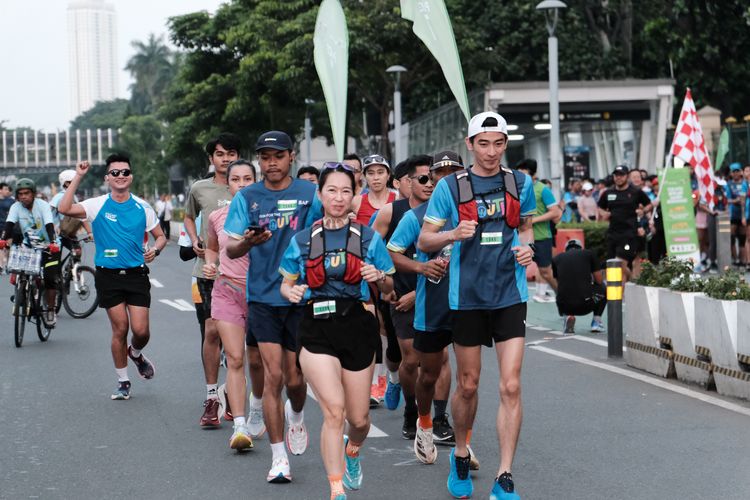 Race photo from Lari Bareng Yuk!