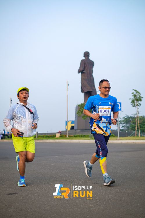 Race photo from ISOPlus Run 2024 Jakarta