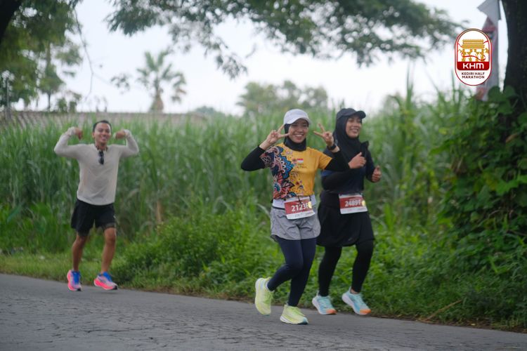 Race photo from Kediri Half Marathon 2025