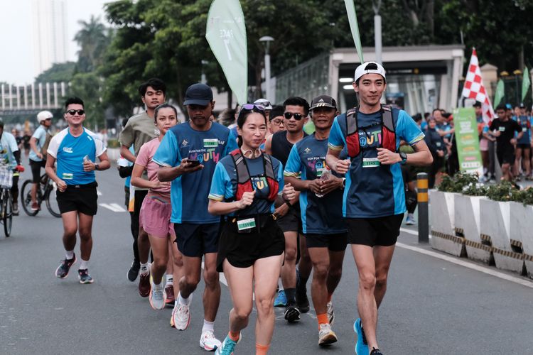 Race photo from Lari Bareng Yuk!