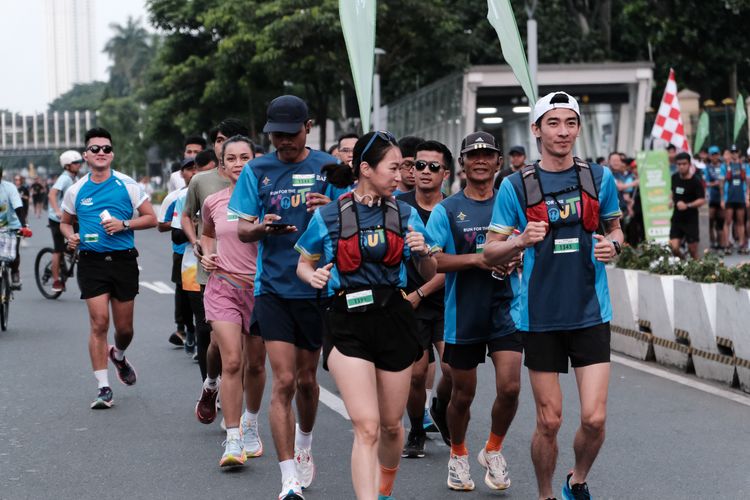 Race photo from Lari Bareng Yuk!