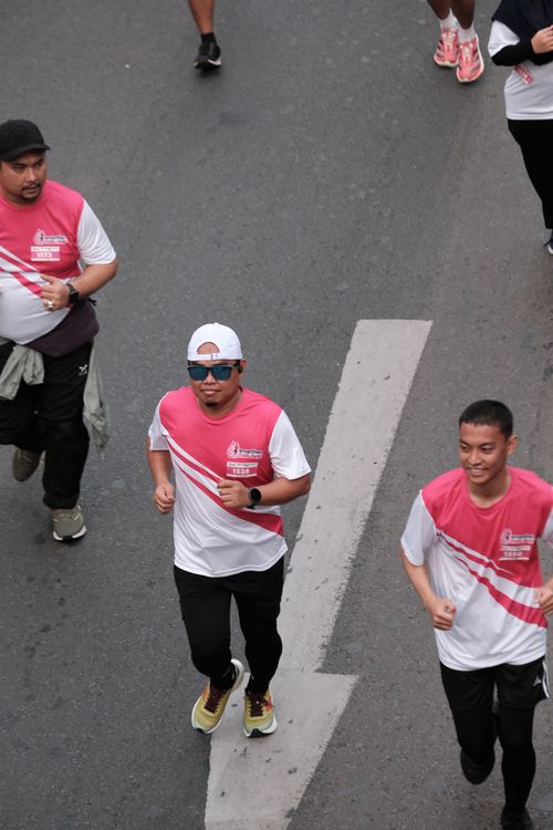 Race photo from Smartfren Run 2024 Vibes