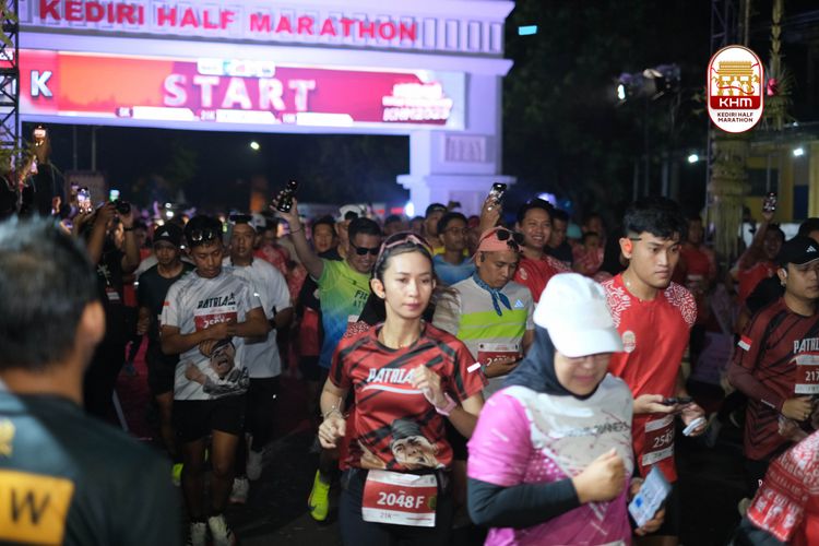 Race photo from Kediri Half Marathon 2025