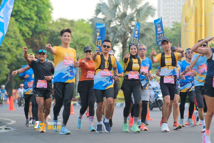 Race photo from Isoplus Run 2024 Surabaya