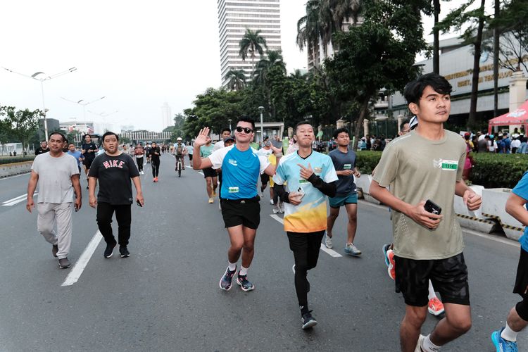 Race photo from Lari Bareng Yuk!