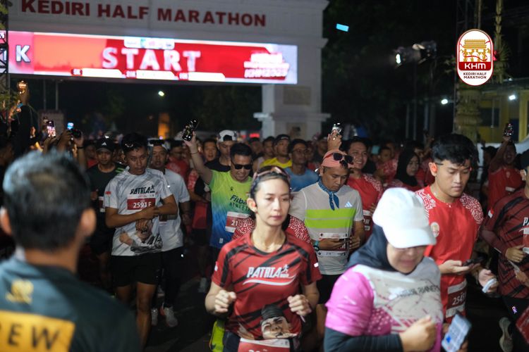 Race photo from Kediri Half Marathon 2025