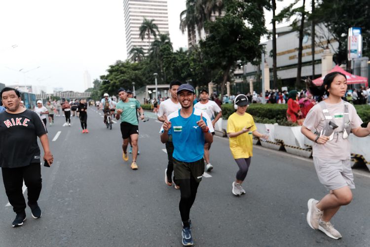 Race photo from Lari Bareng Yuk!