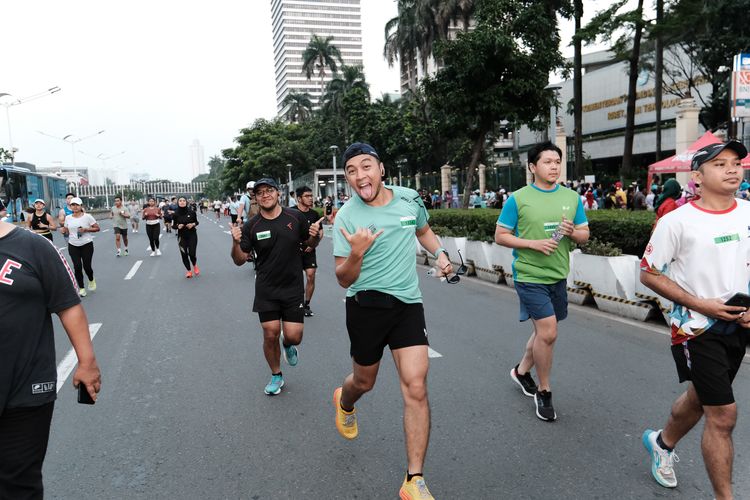 Race photo from Lari Bareng Yuk!
