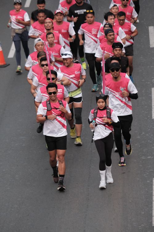 Race photo from Smartfren Run 2024 Vibes
