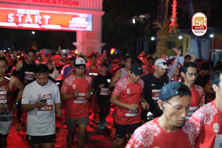 Race photo from Kediri Half Marathon 2025