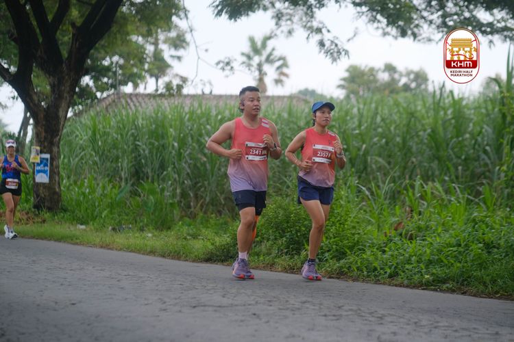 Race photo from Kediri Half Marathon 2025