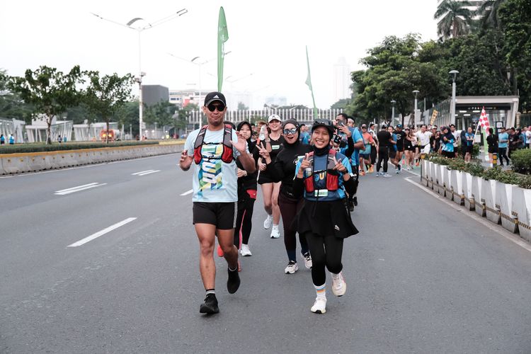 Race photo from Lari Bareng Yuk!