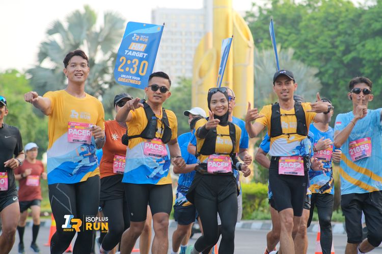 Race photo from Isoplus Run 2024 Surabaya