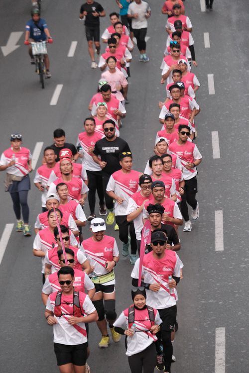 Race photo from Smartfren Run 2024 Vibes