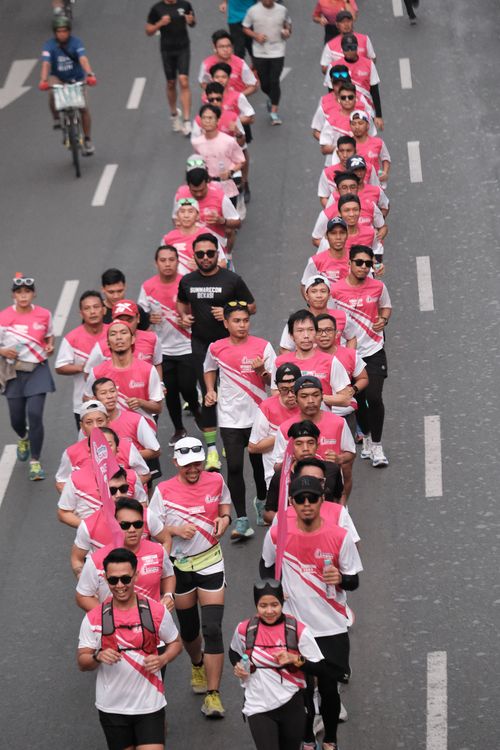 Race photo from Smartfren Run 2024 Vibes