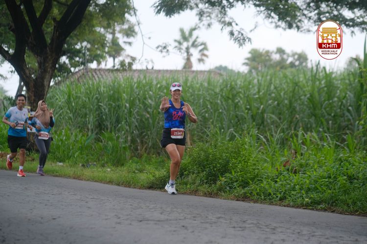 Race photo from Kediri Half Marathon 2025