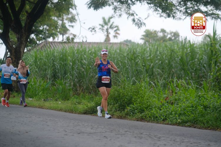 Race photo from Kediri Half Marathon 2025