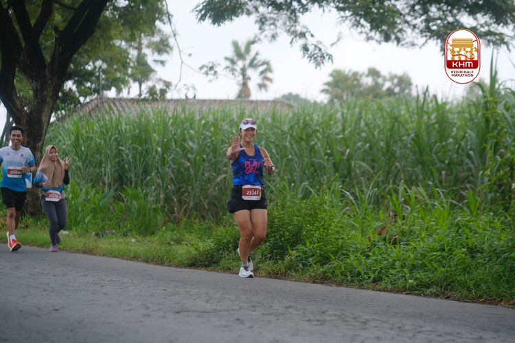 Race photo from Kediri Half Marathon 2025