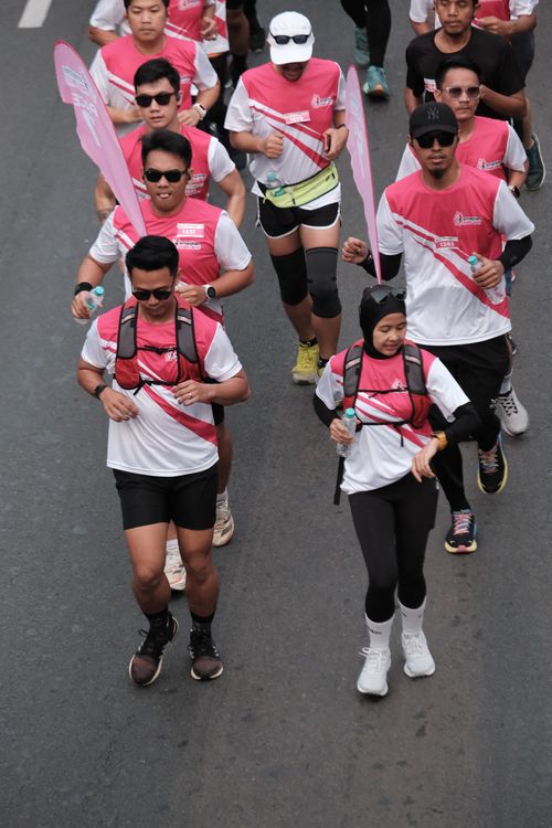 Race photo from Smartfren Run 2024 Vibes