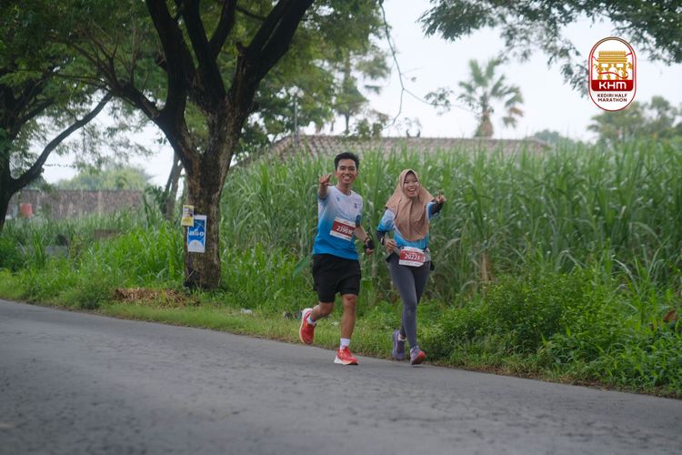 Race photo from Kediri Half Marathon 2025