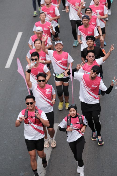 Race photo from Smartfren Run 2024 Vibes