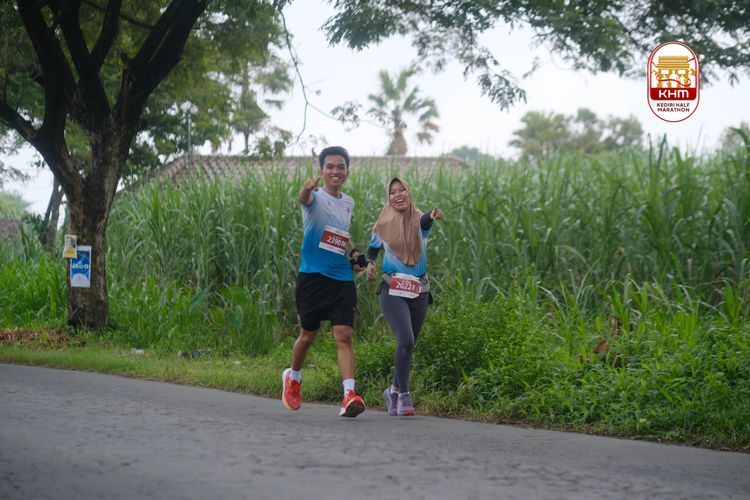 Race photo from Kediri Half Marathon 2025