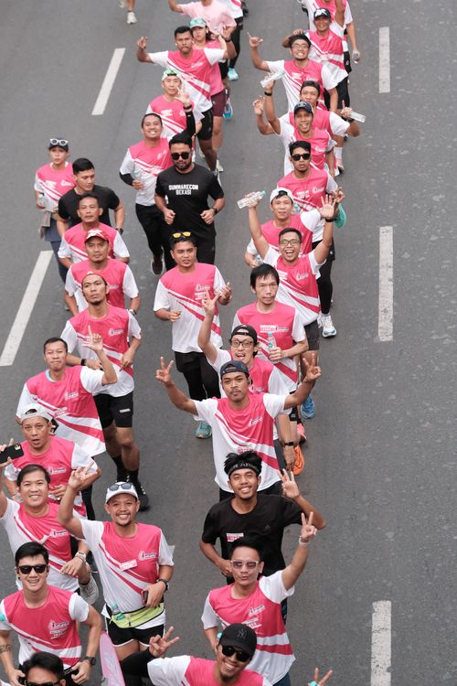 Race photo from Smartfren Run 2024 Vibes