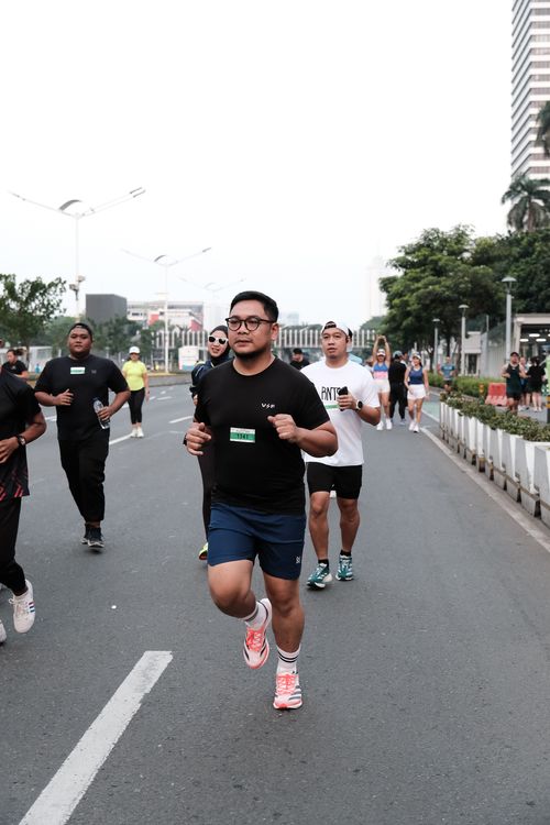 Race photo from Lari Bareng Yuk!