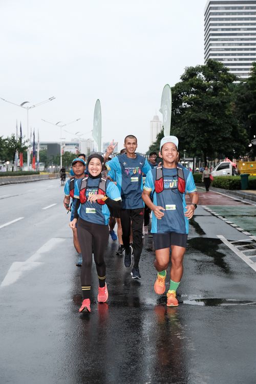 Race photo from Road to BAF Lions Run 2024