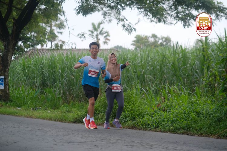 Race photo from Kediri Half Marathon 2025