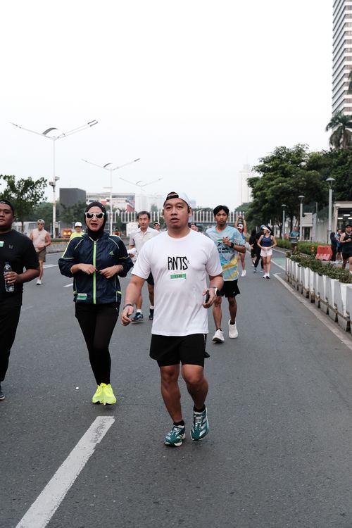 Race photo from Lari Bareng Yuk!