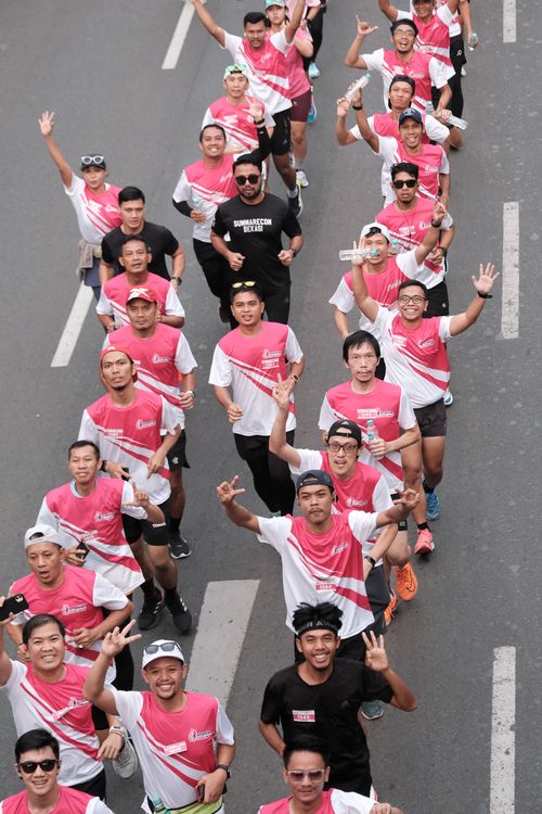 Race photo from Smartfren Run 2024 Vibes