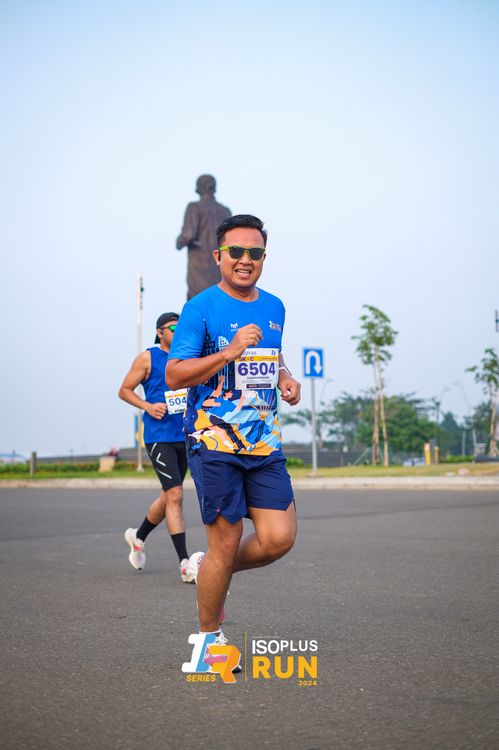 Race photo from ISOPlus Run 2024 Jakarta
