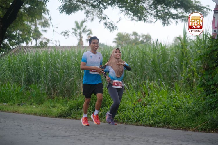 Race photo from Kediri Half Marathon 2025