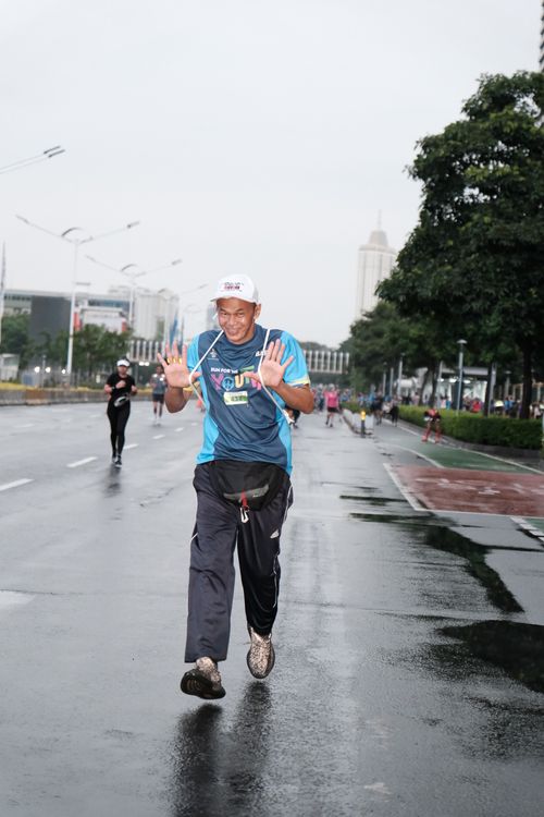 Race photo from Road to BAF Lions Run 2024