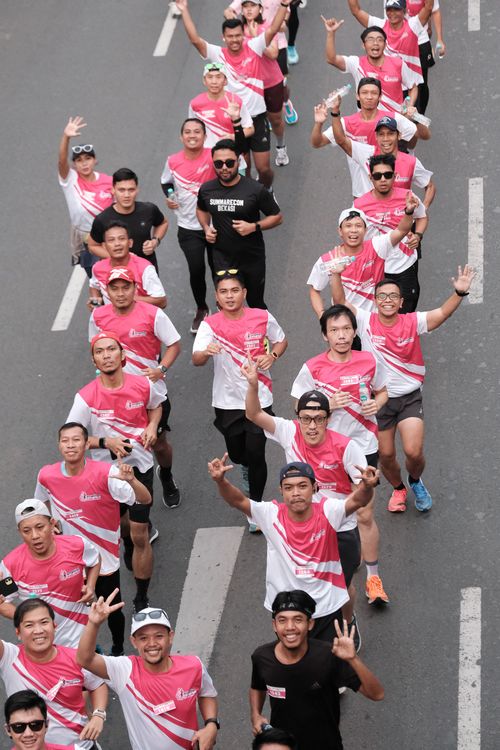 Race photo from Smartfren Run 2024 Vibes