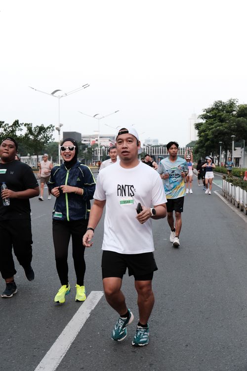 Race photo from Lari Bareng Yuk!