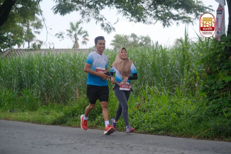 Race photo from Kediri Half Marathon 2025